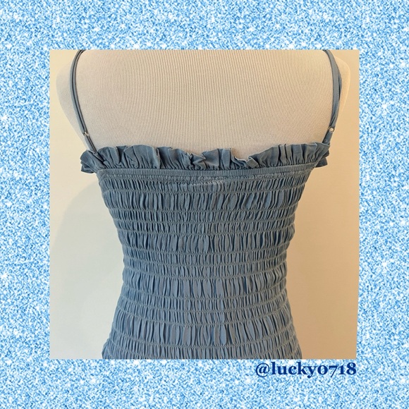 Lovers + Friends Monaco Dress in Baby Blue NWT Sz 4 - Picture 9 of 11